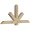 Ekena Millwork Kennewick Rough Sawn Timber Gable Bracket, Douglas Fir, 60"W x 27"H x 4"D x 4"F, 11/12 Pitch GBW060X27X0404KEN00RDF - alternate 4